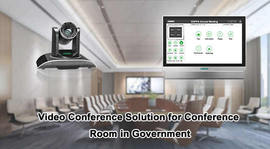 Решение видеоконференции для конференц-зала в правительстве