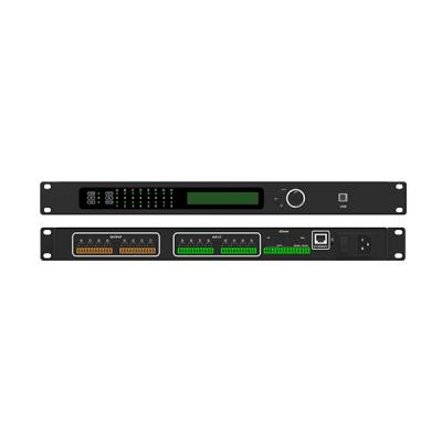 DP8004 8-канальный конференц-аудио процессор с 4x4 Dante