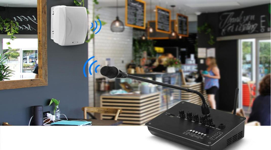 MP30W MP62W Интегрированная беспроводная система передачи для кафе, небольших супермаркетов и заправочных станций