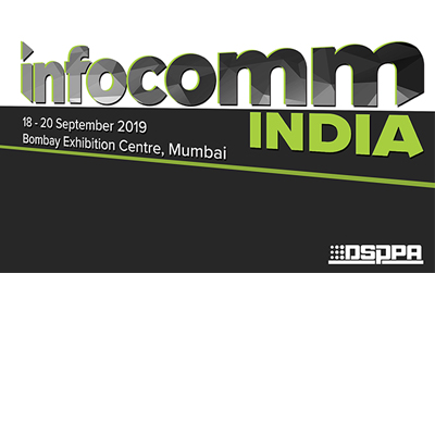 Приглашение на InfoComm India 2019 18-20 сентября 2019 года