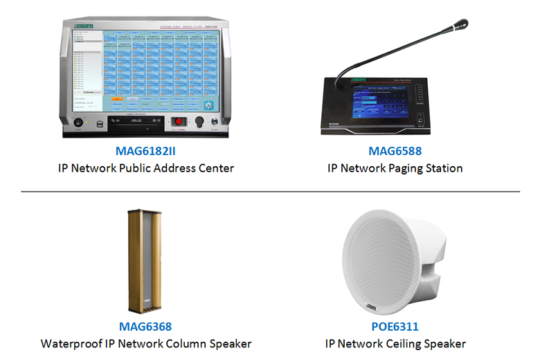 DSPPA MAG6000 IP Network PA System