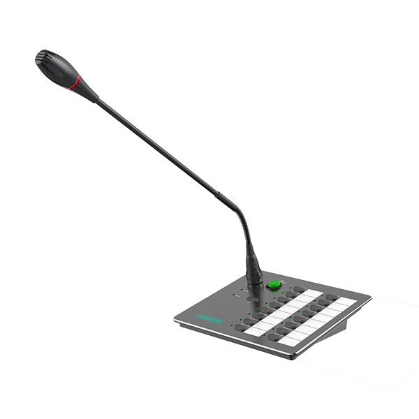 PAVA8008 Интегрированная голосовая сигнализация PA System Удаленная пейджинговая станция