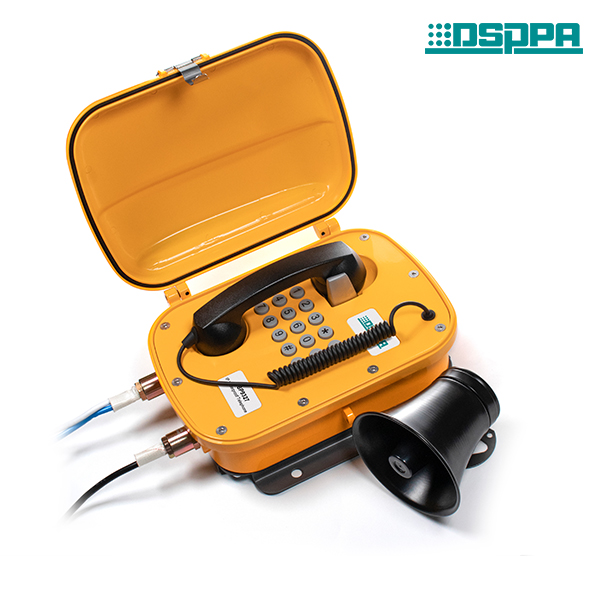 DSP9327S IP Водонепроницаемый Звуковая Сигнализация Настенный Телефон 15W Динамик