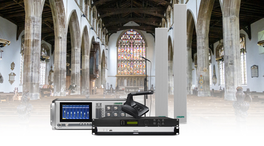 Профессиональное решение звуковой системы для церквей