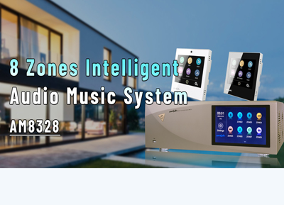 AM8328 Интеллектуальная звуковая музыкальная система с 8 зонами