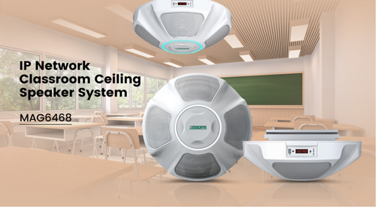 MAG6468 IP Network Classroom Ceiling Speaker for Educational Classrooms